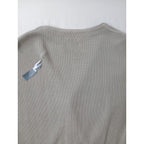 Yonetomi ヨネトミ GIMA COTTON KNIT CARDIGAN 疑麻  ギマ コットン カーディガン 羽織 ライトグレー  【中古】