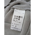 Yonetomi ヨネトミ GIMA COTTON KNIT CARDIGAN 疑麻  ギマ コットン カーディガン 羽織 ライトグレー  【中古】