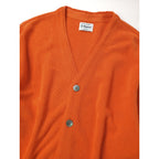 Yonetomi ヨネトミ GIMA COTTON KNIT CARDIGAN 疑麻  ギマ コットン カーディガン 羽織 オレンジ 【中古】