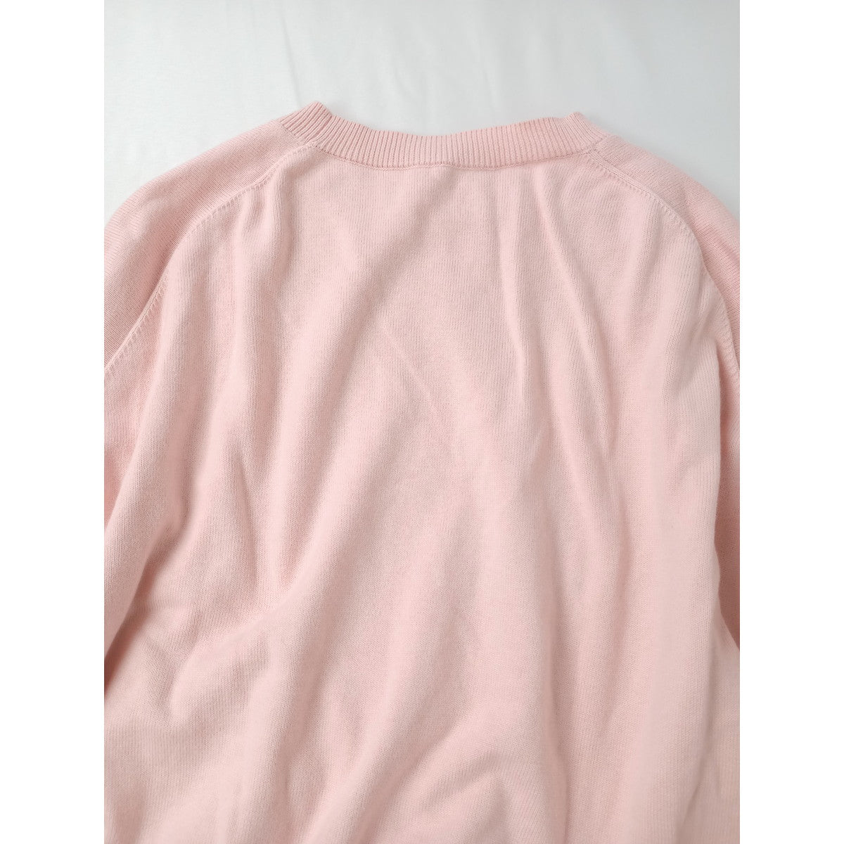 JOURNAL STANDARD LUXE ジャーナルスタンダード ラックス C/Caテンジク カシミヤ 混 ニット  クルーネックプルオーバー トップス  ピンク 【中古】