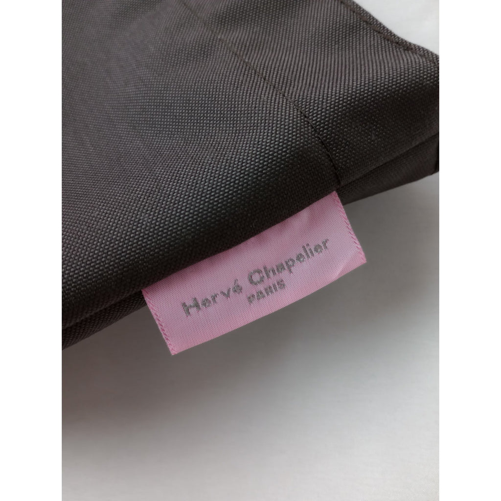 Herve Chapelier エルベシャプリエ 1925CTD コーデュラ 舟型 トート バッグ L  モカ サンギーヌ ドラジェタグ ブラウン オレンジ 【中古】