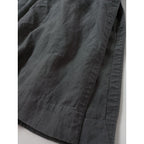 えみおわす カフタンシャツ 長袖 ロング ワンピース グレー 【中古】
