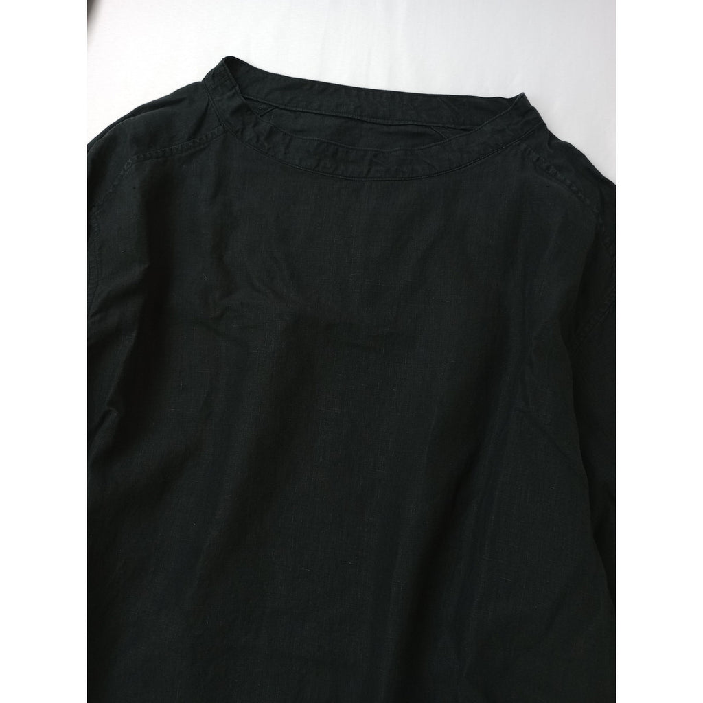 25SS  MITTAN ミッタン 大麻プルオーバー トップス  高密度   黒 ブラック【中古】