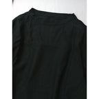 25SS  MITTAN ミッタン 大麻プルオーバー トップス  高密度   黒 ブラック【中古】