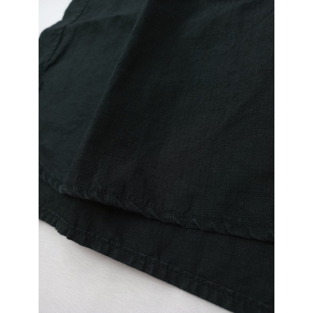 25SS  MITTAN ミッタン 大麻プルオーバー トップス  高密度   黒 ブラック【中古】