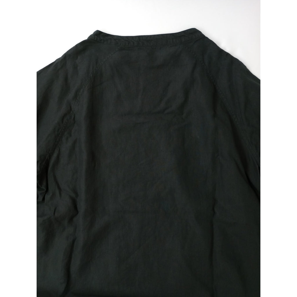 25SS  MITTAN ミッタン 大麻プルオーバー トップス  高密度   黒 ブラック【中古】
