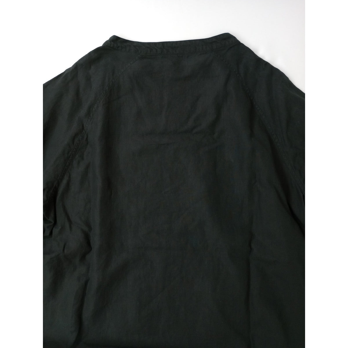 25SS  MITTAN ミッタン 大麻プルオーバー トップス  高密度   黒 ブラック【中古】