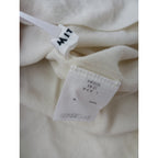25SS  evam eva  エヴァムエヴァ  linen wide shirt リネン ワイド シャツ  長袖  カットソー トップス 生成り M