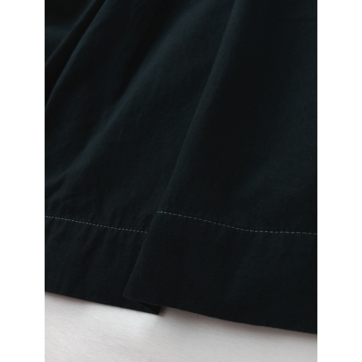 〈染〉Lin francais d'antan ラフランセダンタン  イージー パンツ   黒 ブラック【中古】
