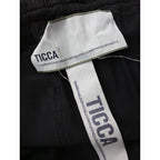 〈染〉TICCA  ティッカ  アディクティブ パンツ 黒 ブラック F  【中古】