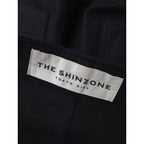 〈染〉THE SHINZONE ザ シンゾーン BAKER PANTS コットン ベイカー パンツ 黒 ブラック 34 【中古】