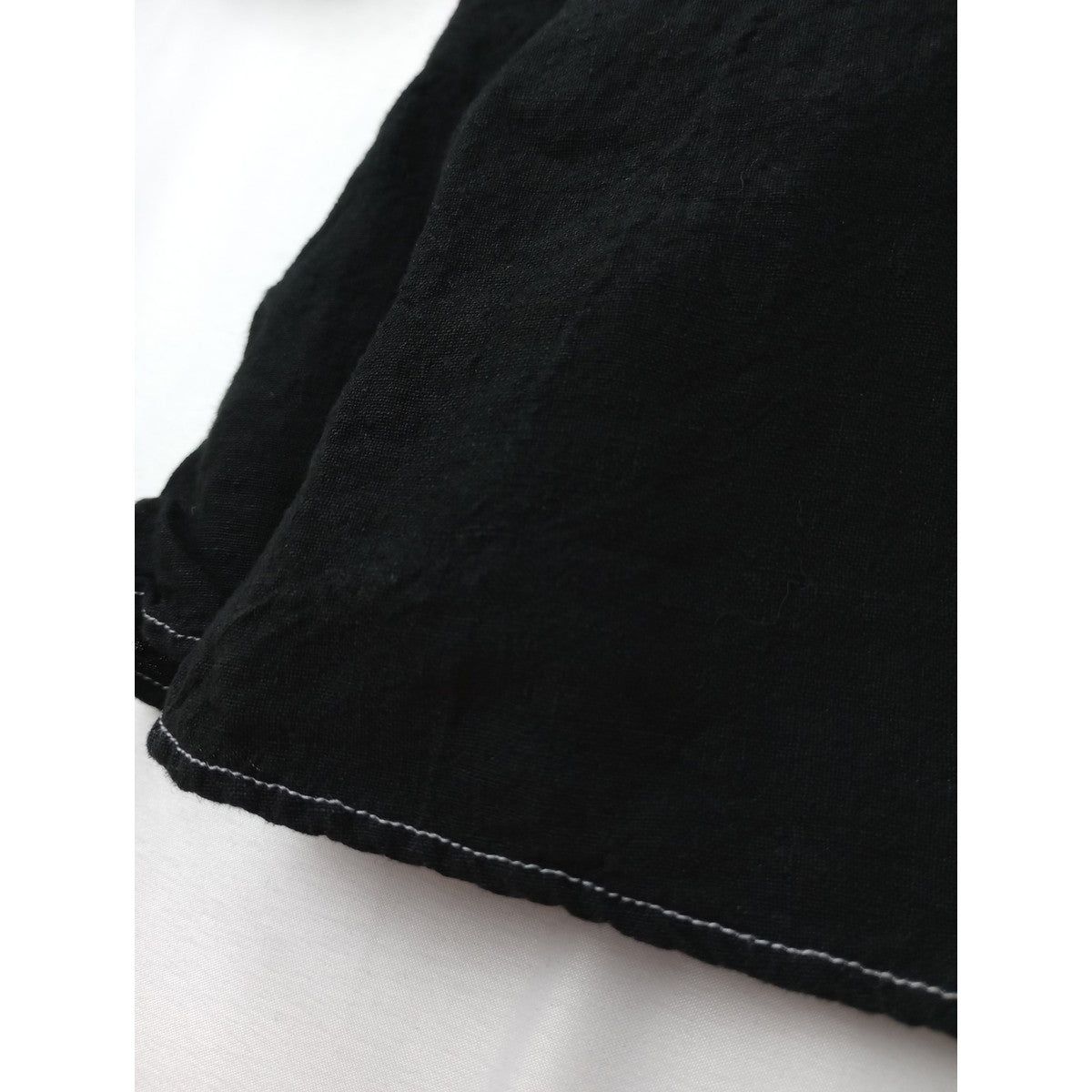 〈染〉TOUJOURS トゥジュー  ロング スカート   黒 ブラック F 【中古】