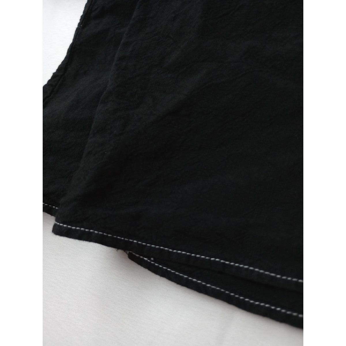 〈染〉TOUJOURS トゥジュー  ロング スカート   黒 ブラック F 【中古】