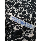 R&D.M.Co- オールドマンズテーラー MONO TRICK PRINT モノトリックプリント 長袖 シャツ ブラウス プルオーバー 白黒 【中古】