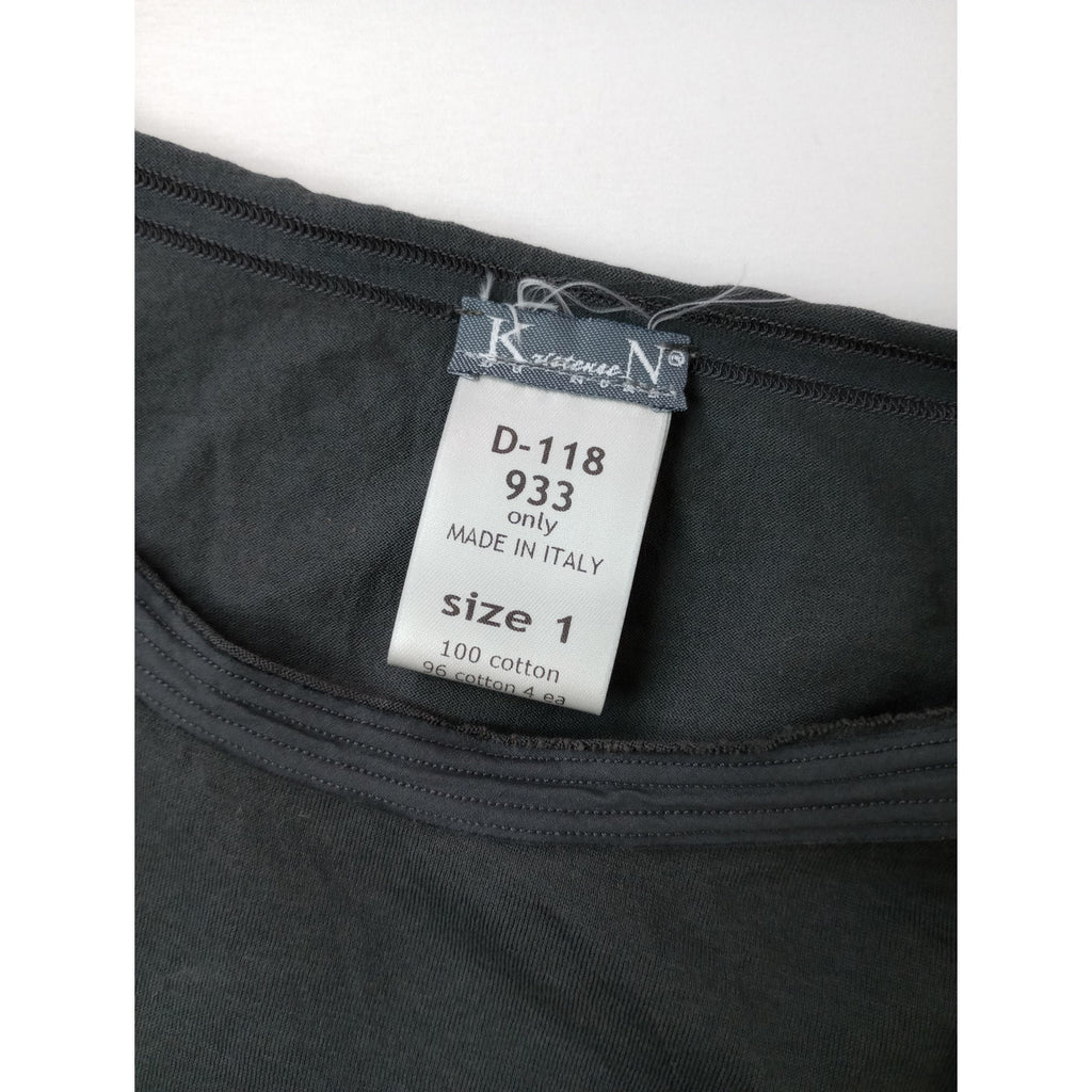 KristenseN DU NORD クリステンセン ドゥ ノルド 長袖カットソー  グレー 1 【中古】