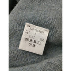 MARGARET HOWELL マーガレットハウエル カシミヤ コットン ニットカーディガン ブルー  【中古】