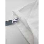MARGARET HOWELL マーガレットハウエル SHIRTING LINEN リネン 麻 100％ 半袖 シャツ ブラウス 白 ホワイト 【中古】