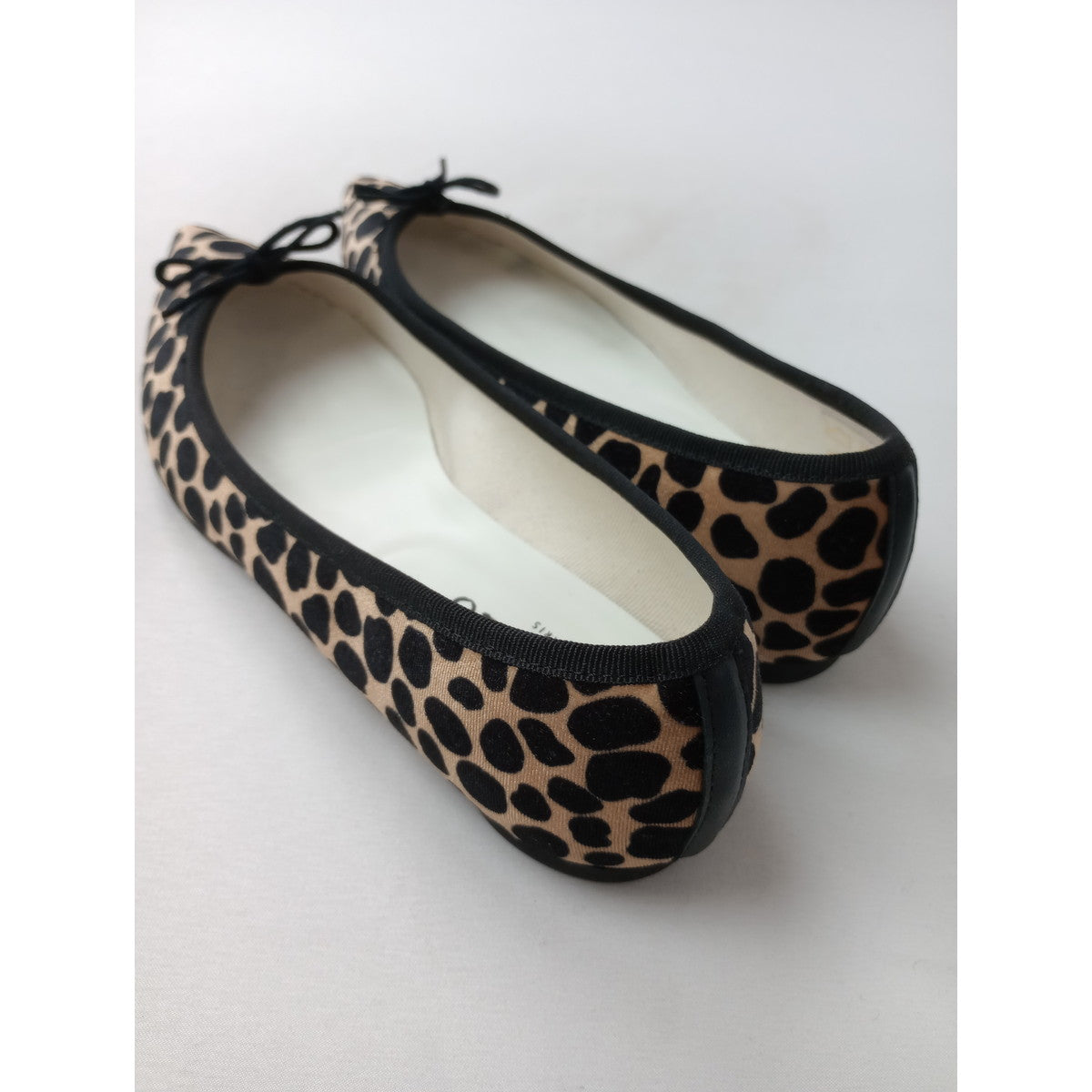 Repetto  レペット  レオパード  フラット パンプス 靴  38   【中古】