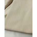 YLEVE イレーヴ ウール 毛 100％ ノーカラー ロングコート  ライトベージュ 0 (11M＋1196)【中古】