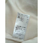 YLEVE イレーヴ ウール 毛 100％ ノーカラー ロングコート  ライトベージュ 0 (11M＋1196)【中古】