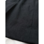 MARGARET HOWELL マーガレットハウエル SUMMER WOOL POPLIN TROUSERS パンツ スラックス パンツ  黒 ブラック 3【中古】