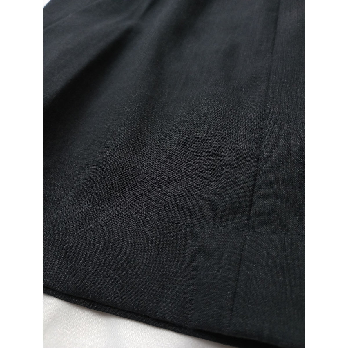 MARGARET HOWELL マーガレットハウエル SUMMER WOOL POPLIN TROUSERS パンツ スラックス パンツ  黒 ブラック 3【中古】
