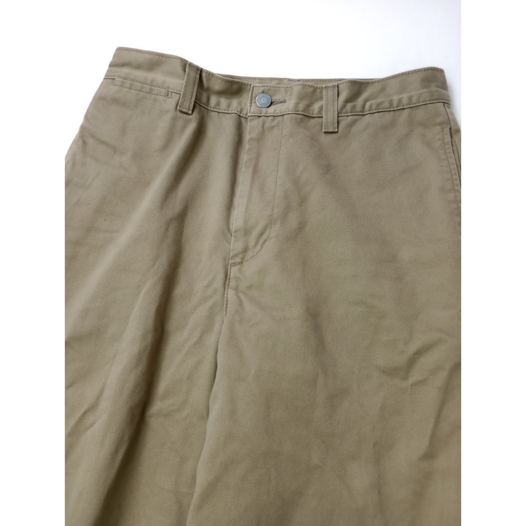 MARGARETHOWELL × EDWIN マーガレットハウエル エドウィン コットン 綿 100％ パンツ カーキ 3【中古】