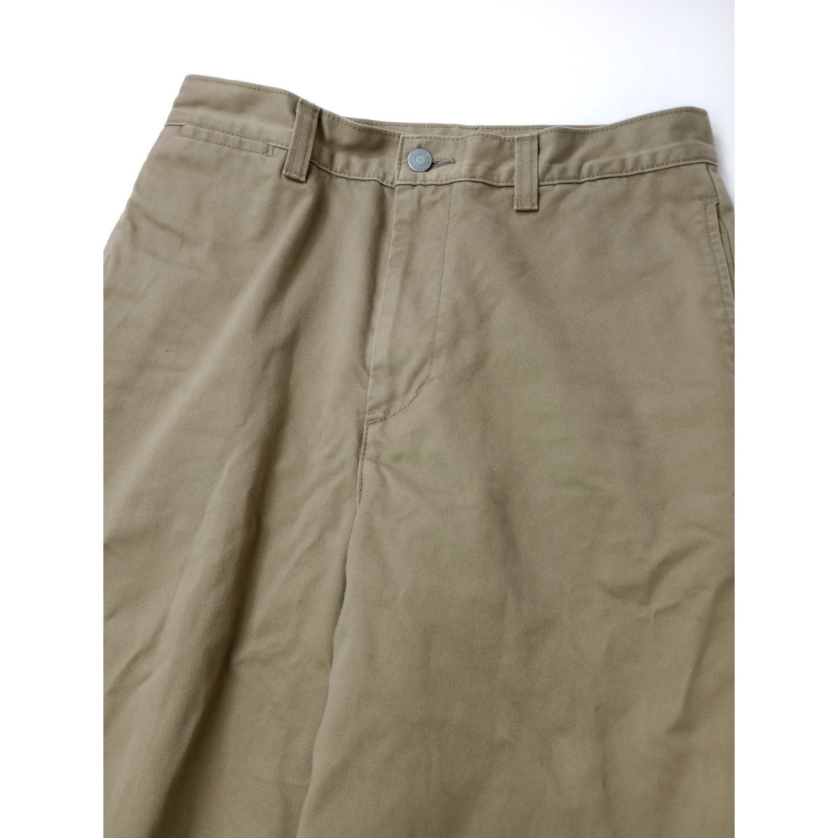 MARGARETHOWELL × EDWIN マーガレットハウエル エドウィン コットン 綿 100％ パンツ カーキ 3【中古】