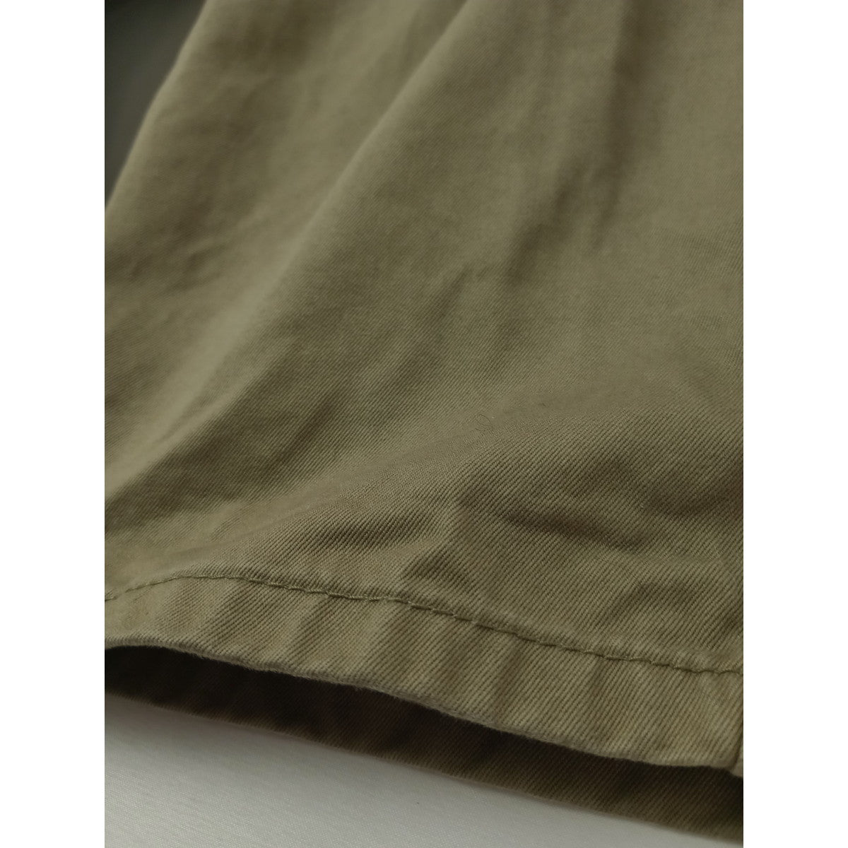 MARGARETHOWELL × EDWIN マーガレットハウエル エドウィン コットン 綿 100％ パンツ カーキ 3【中古】