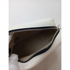 J&MDAVIDSON ジェイアンドエムデヴィッドソン LIPSTICK POUCH WITH STUDS リップスティック ポーチ ウィズ スタッズ ショルダーバッグ 白  【中古】