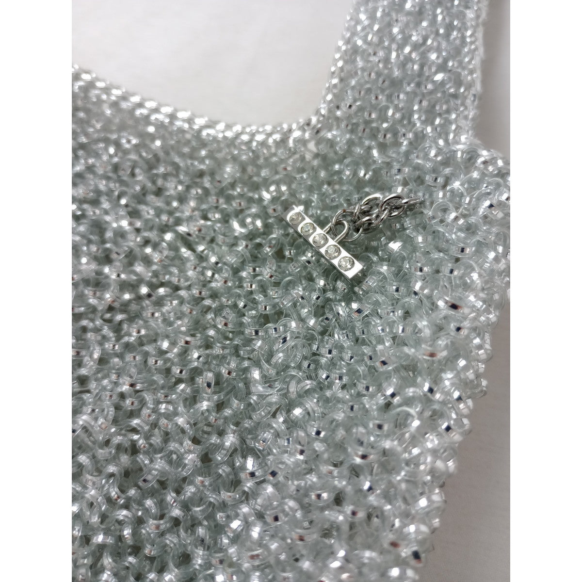 ANTEPRIMA アンテプリマ PECCHIA ペッキア ワイヤーバッグ シルバー 【中古】