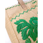 ANYA HINDMARCH アニヤハインドマーチ CAPABILITY NEVIS STRAW WEAVE かごバッグ グリーン 【中古】