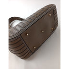 ANYA HINDMARCH アニヤハインドマーチ BELVEDERE SMALL ベルヴェデーレ 2WAY ショルダーバッグ グレージュ ベージュ 【中古】