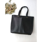 ANYA HINDMARCH アニヤハインドマーチ  NEVIS TOTE  ネービス  レザー トート バッグ Circus サーカス 黒 ブラック【中古】