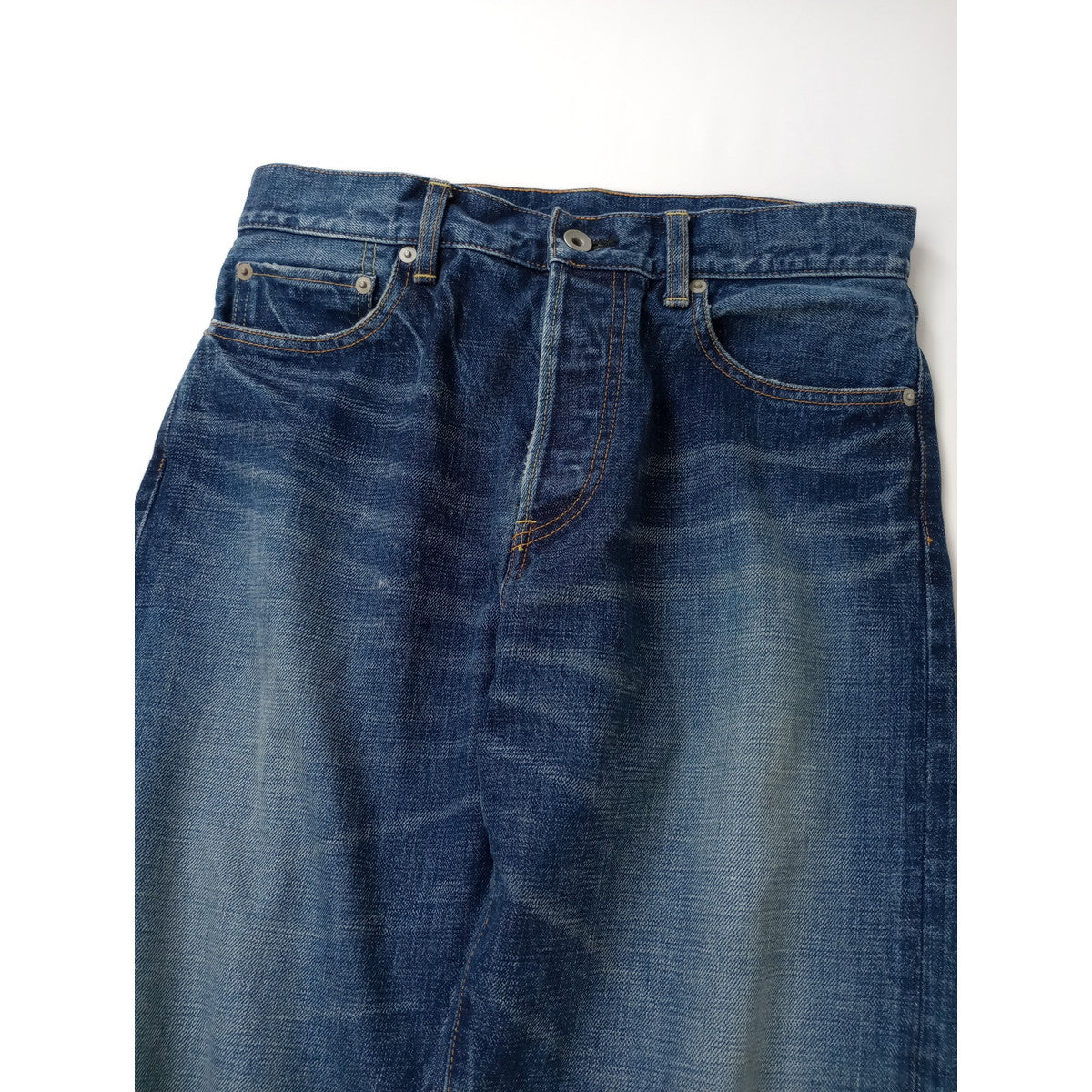 R&D.M.Co-  オールドマンズテーラー  ビンテージ 加工  デニム パンツ  ブルー XS  【中古】