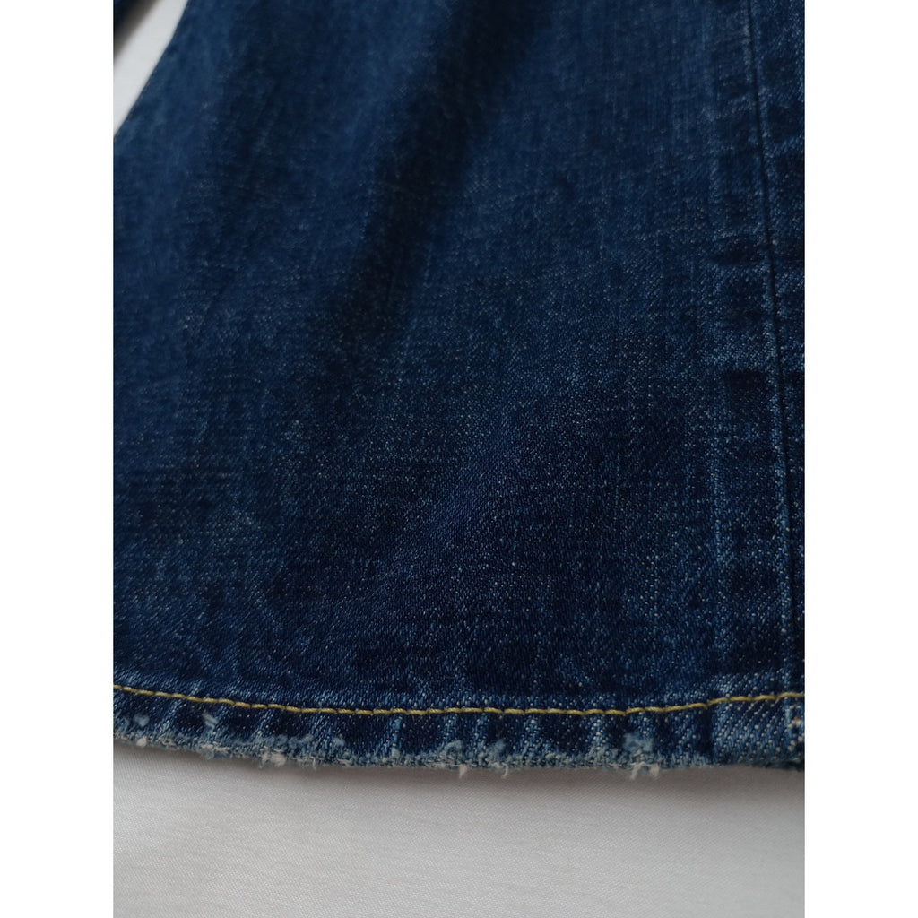 R&D.M.Co-  オールドマンズテーラー  ビンテージ 加工  デニム パンツ  ブルー XS  【中古】