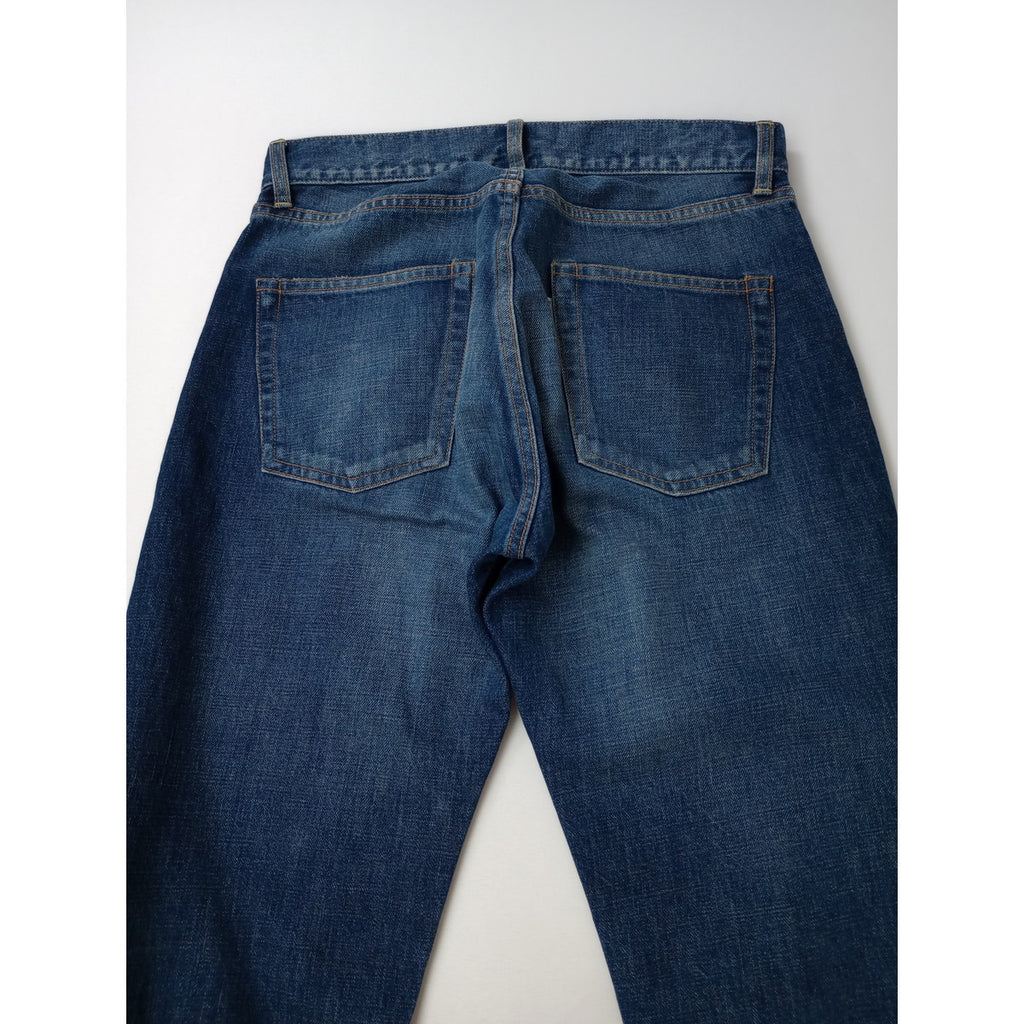 R&D.M.Co-  オールドマンズテーラー  ビンテージ 加工  デニム パンツ  ブルー XS  【中古】