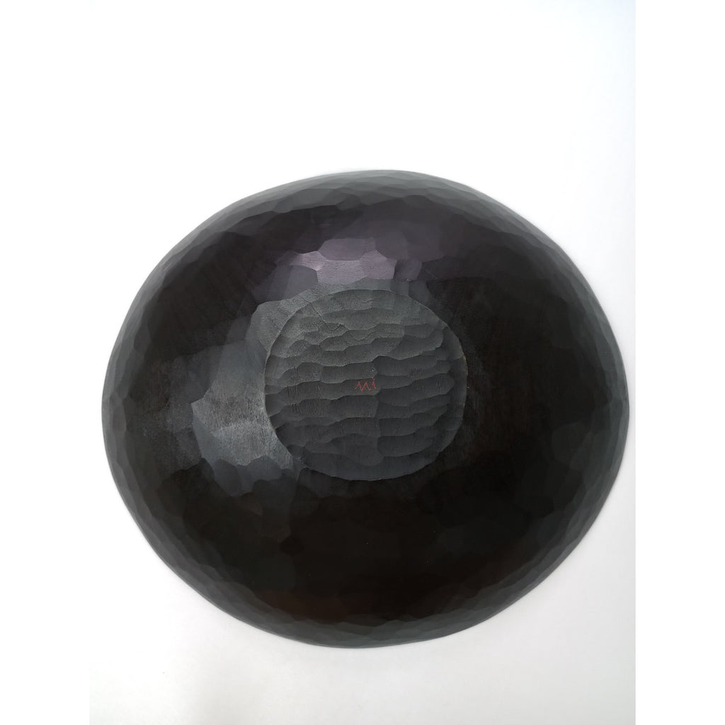 三谷龍二 黒漆 山桜 大皿 Noir bowl ノワール ボウル 黒 ブラック【中古】