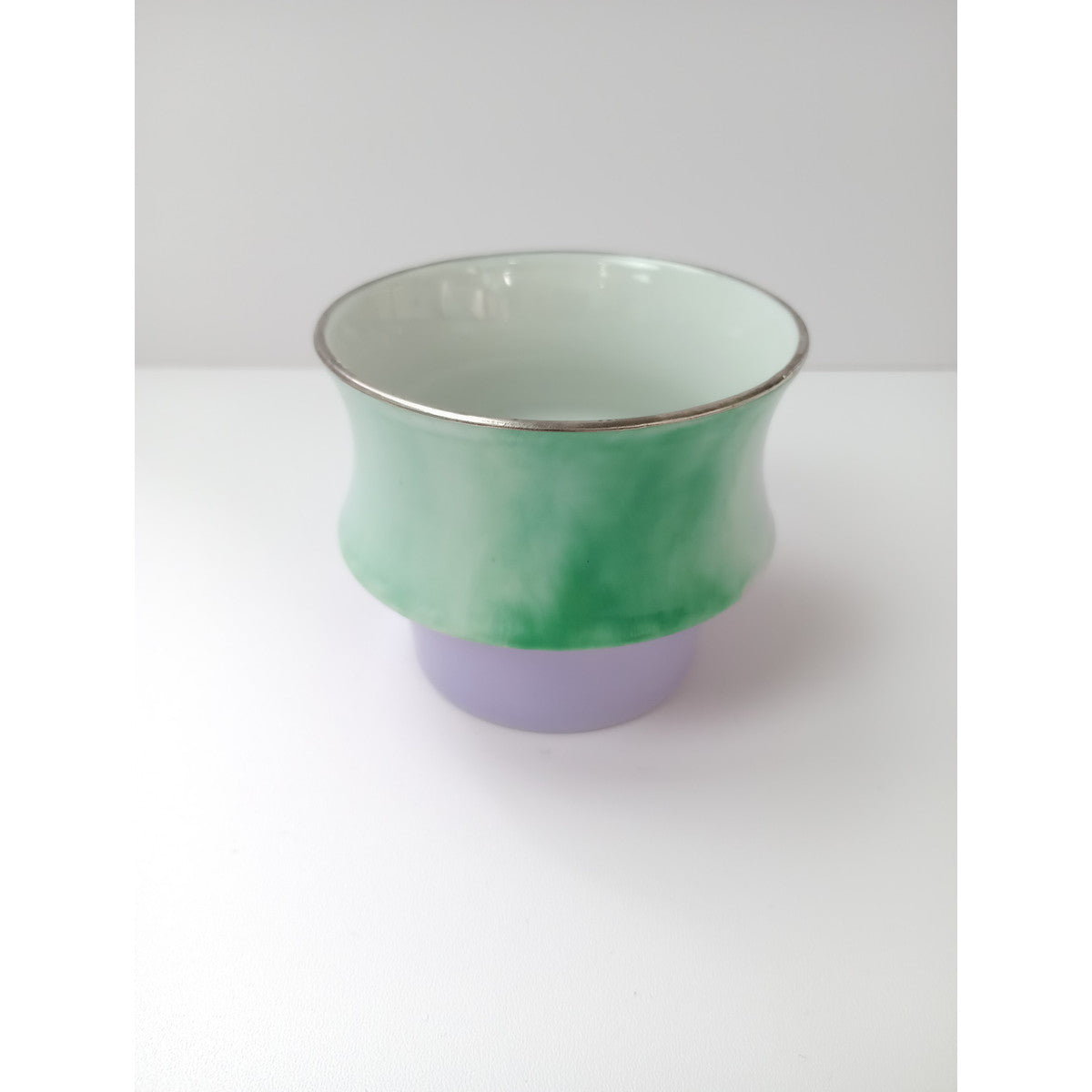 茶器 浮世 錦山窯  香林居 オリジナル  九谷  湯呑み カップ  【中古】