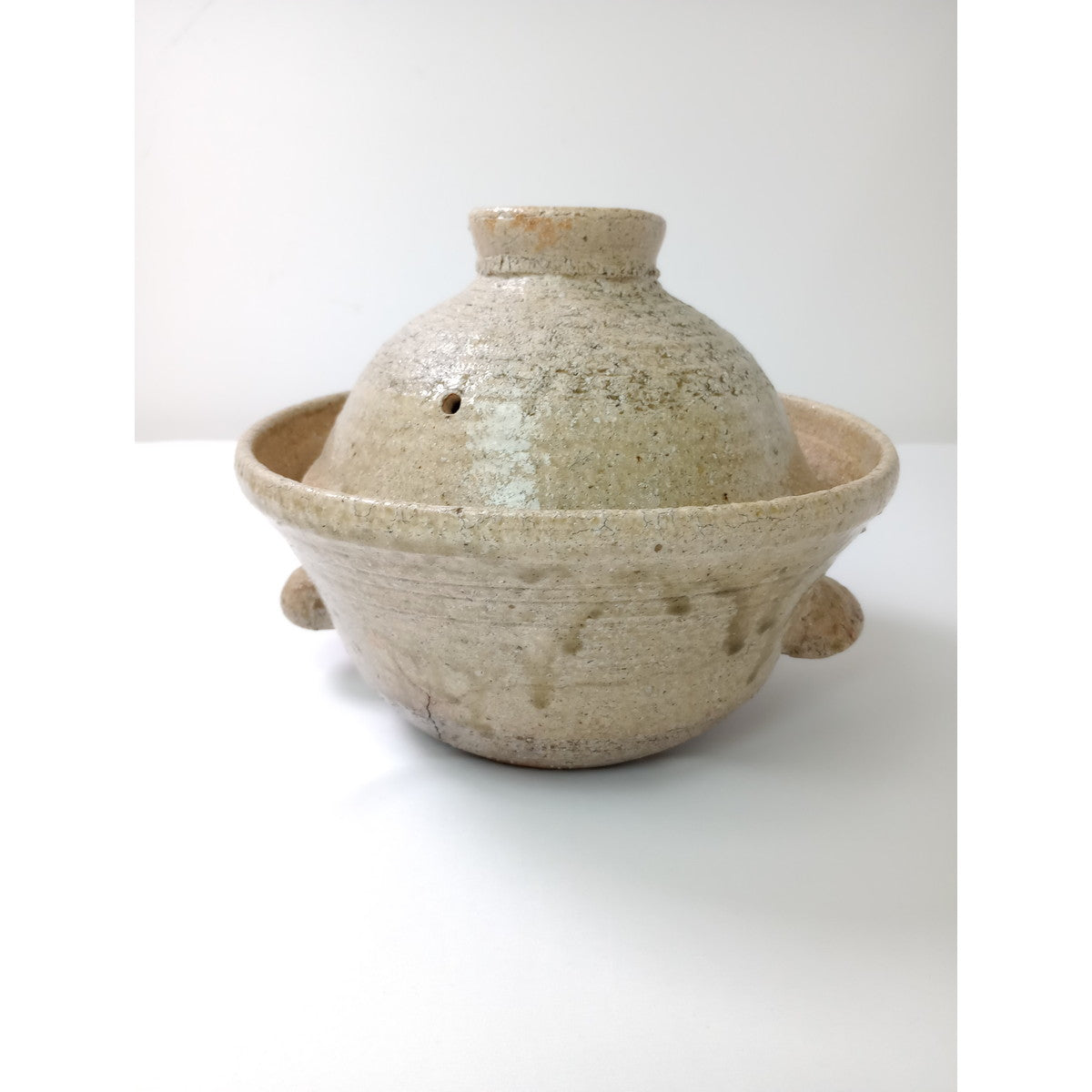 石井直人  土鍋  イエローベージュ 【中古】