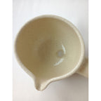 十場あすか 耐熱 片手鍋  アイボリー 【中古】