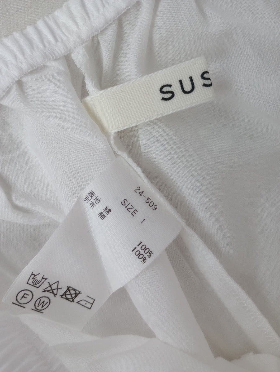 SUSURI ススリ フルッターパンツ ペチ パンツ 白 【中古】