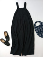 TENNE HANDCRAFTED MODERN テンハンドクラフテッドモダン egg overalls エッグ オーバーオール サロペット  黒 ブラック 【中古】