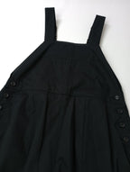 TENNE HANDCRAFTED MODERN テンハンドクラフテッドモダン egg overalls エッグ オーバーオール サロペット  黒 ブラック 【中古】