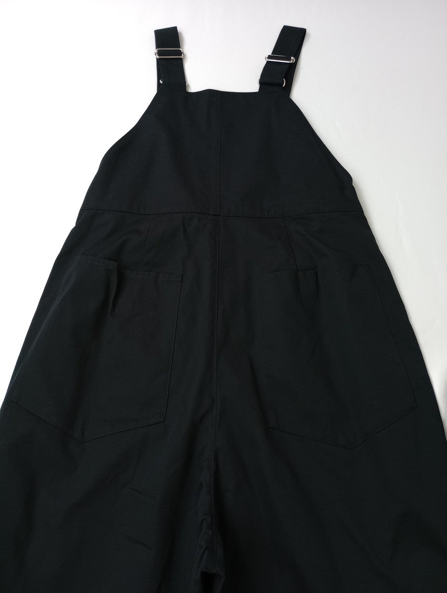 TENNE HANDCRAFTED MODERN テンハンドクラフテッドモダン egg overalls エッグ オーバーオール サロペット  黒 ブラック 【中古】