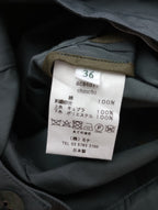 mina perhonen ミナペルホネン choucho コンビネゾン サロペット オールインワン  カーキ 36 【中古】