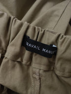 TRAVAIL MANUELトラヴァイユマニュアル コンパクトチノ 2タックワイドPTS パンツ ベージュ M  【中古】