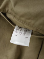TRAVAIL MANUELトラヴァイユマニュアル コンパクトチノ 2タックワイドPTS パンツ ベージュ M  【中古】