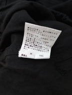 R&D.M.Co- オールドマンズテーラー リネン 麻 100％ ポケット ロング スカート 黒 ブラック M 【中古】