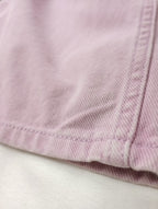 tumugu: ツムグ  コットン ツイル  パンツ  ワイド  ピンク  F 【中古】